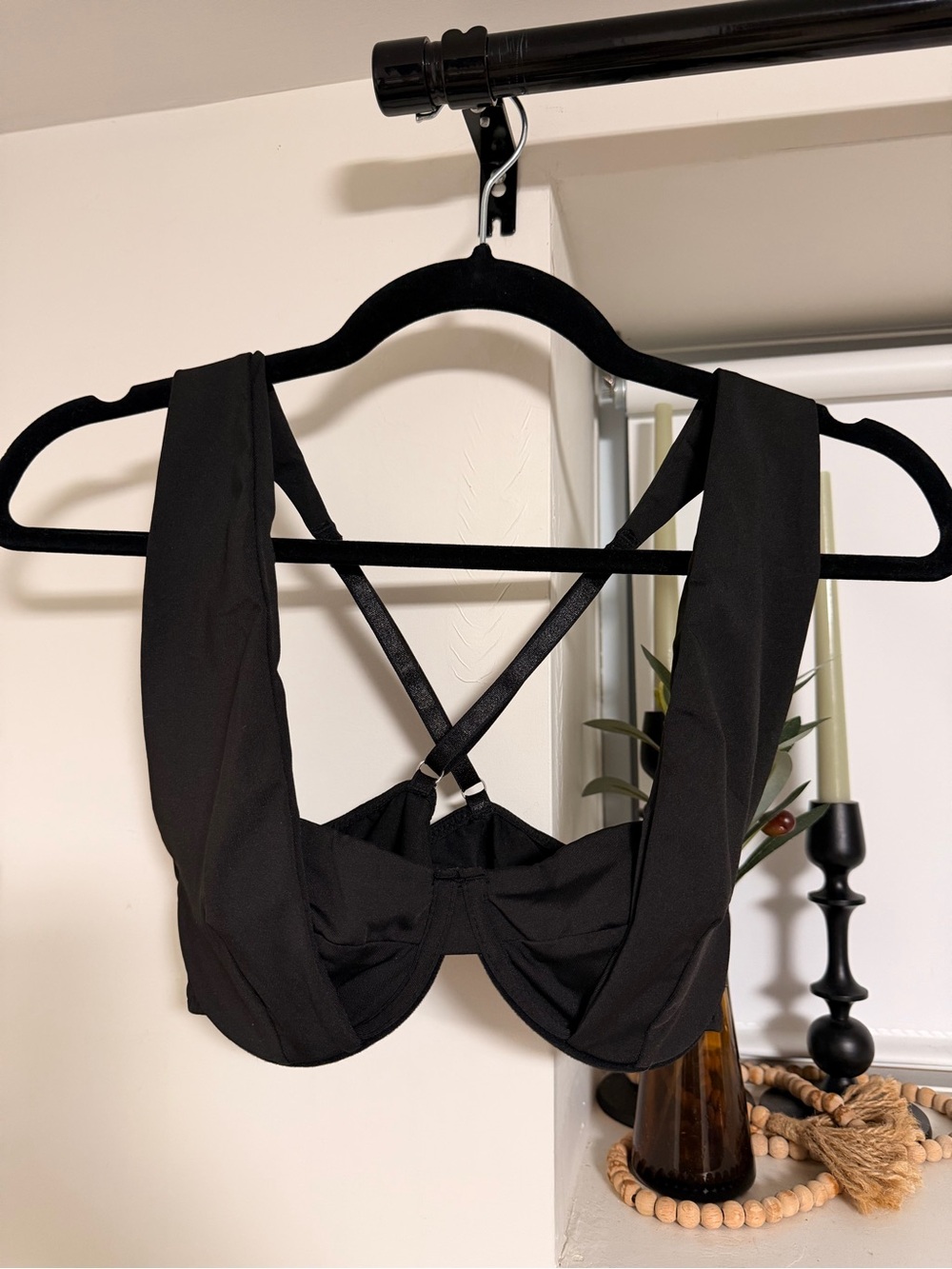 Black Bra Top / Going Out Top - NEW